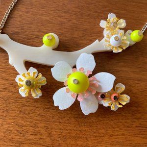 Cherry Blossom Tatty Devine Necklace